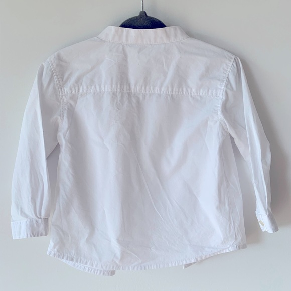 Tex Baby Boys White Button-up Shirt l Size 12 - Picture 2 of 3